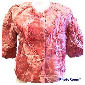 Samuel Dong Women's Rosette Jacket